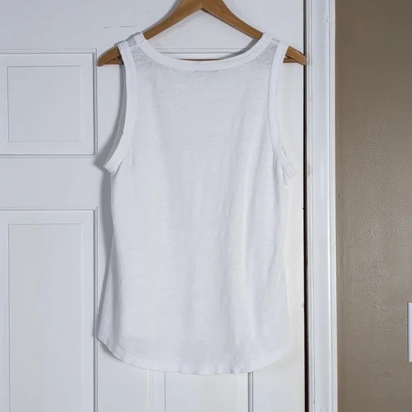 Country Road Linen Jersey Tank Large - Picture 3 of 7